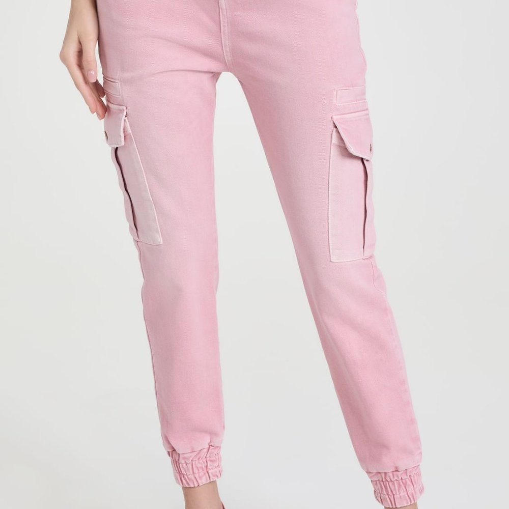 SER.O.YA Veronica Jean Joggers in Vintage Blush Pink - Picture 11 of 11